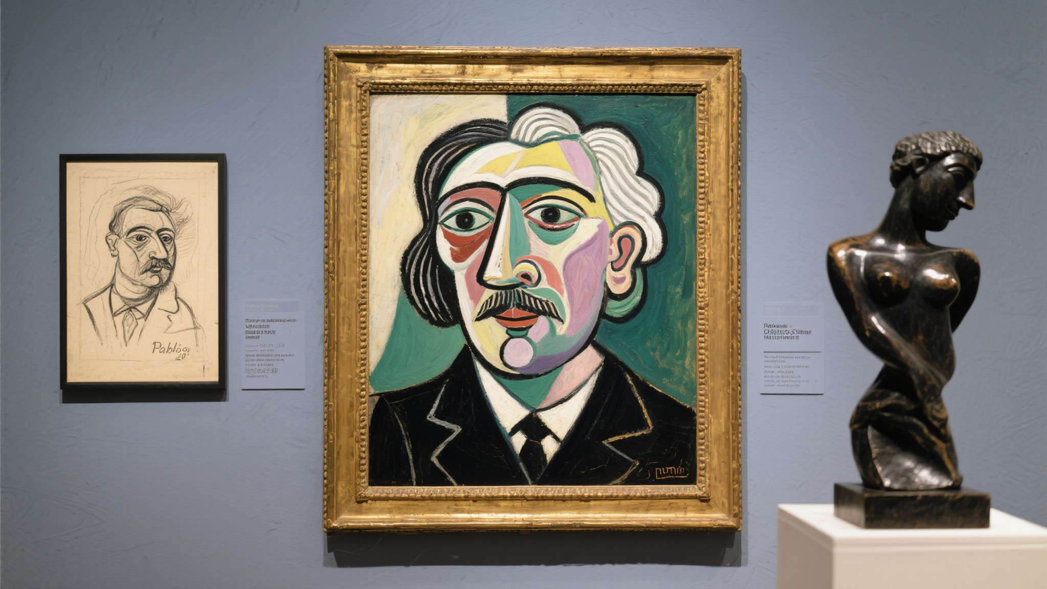 费用在10万元左右 巴勃罗·毕加索(Pablo Picasso)是20世纪最具影响力的艺术家之一,其